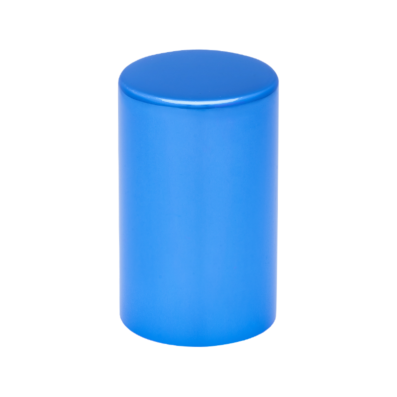 XY-LZ-20.6*34 Capa/tapa de aluminio de perfume recto de múltiples colores para fragancia, botella de aceite esencial